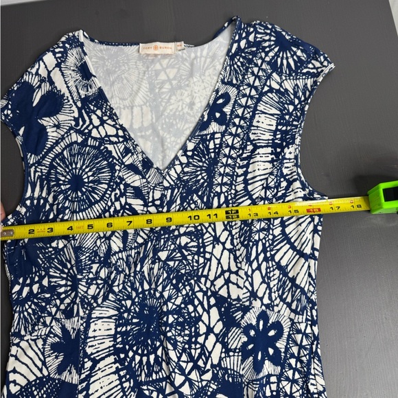 Tory Burch Blue Baltic Sea Dream Catcher Dress - Picture 9 of 11